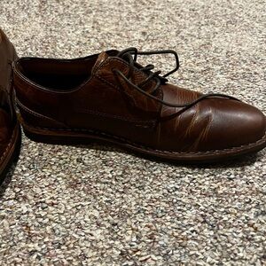 Classic Brown Leather Men's Shoes